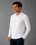 Arlo Long Sleeve Polo - 100% cotton