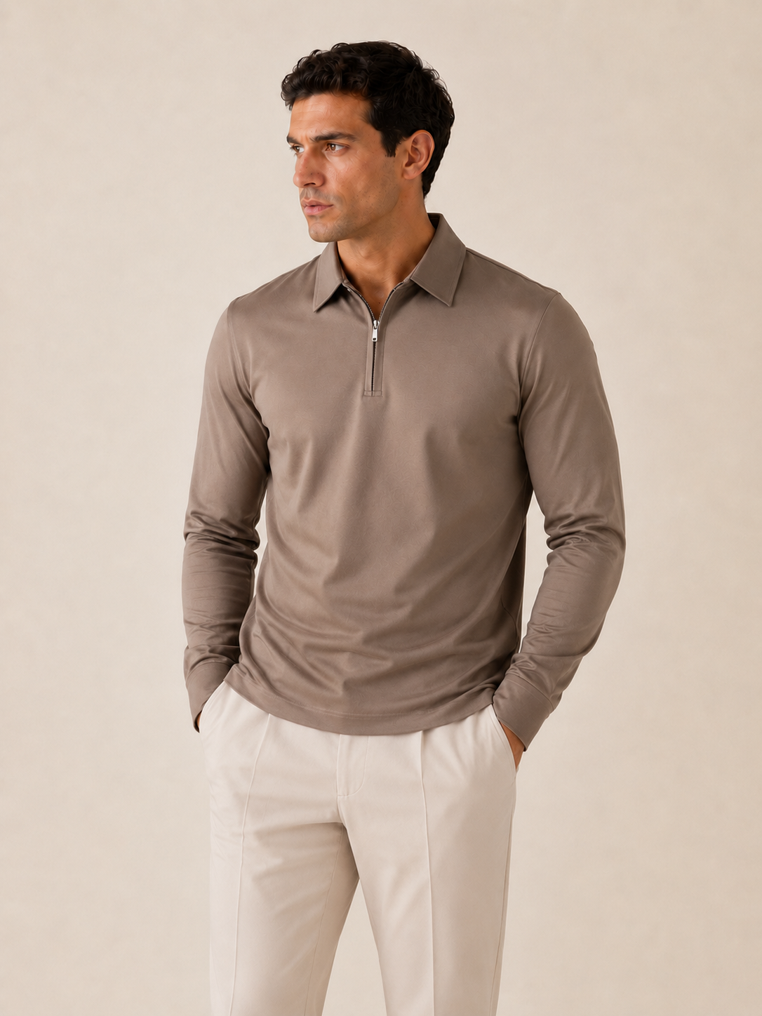Veyra Zip Polo