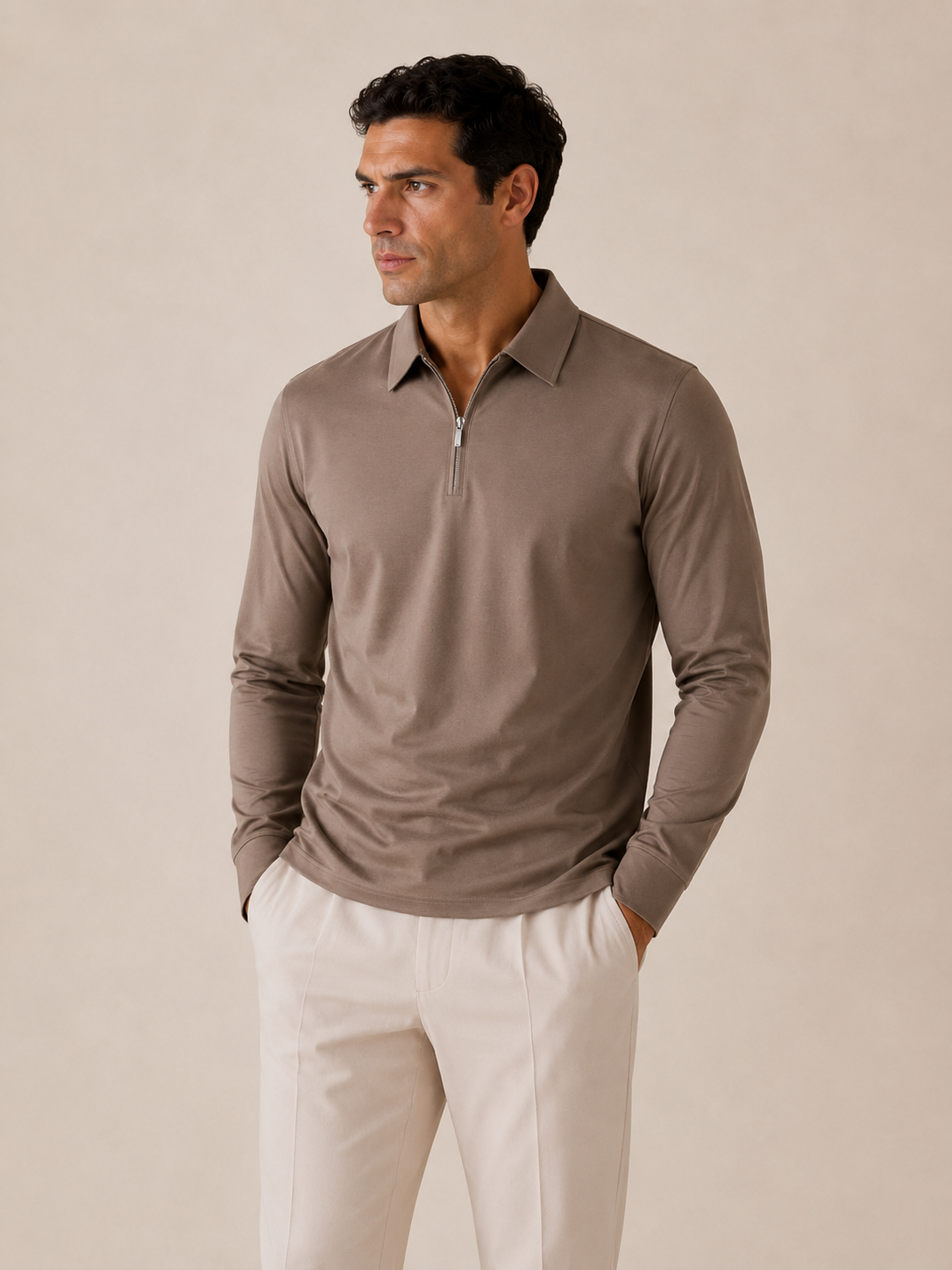 Veyra Zip Polo