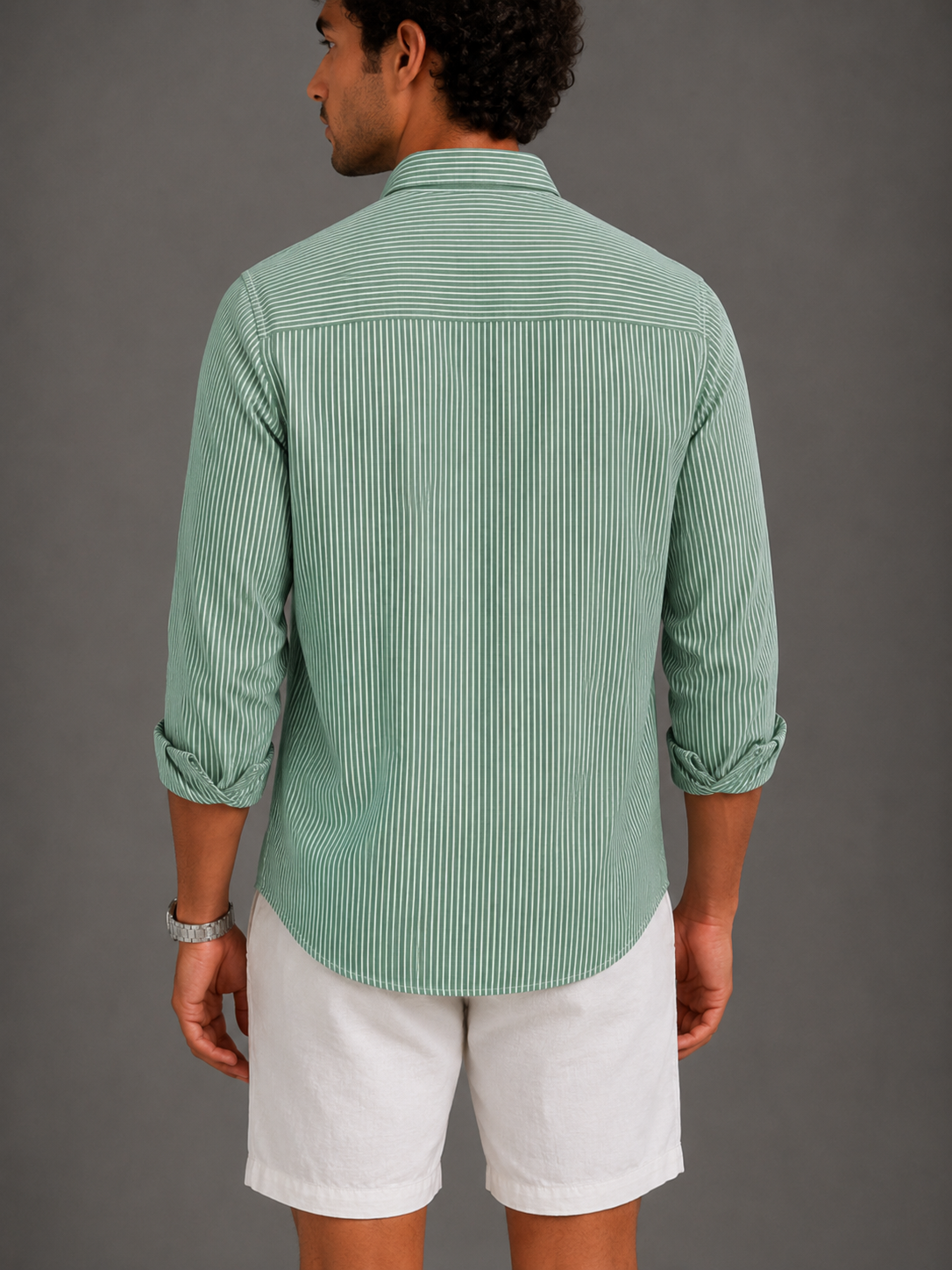 Veyra Striped Blend Shirt