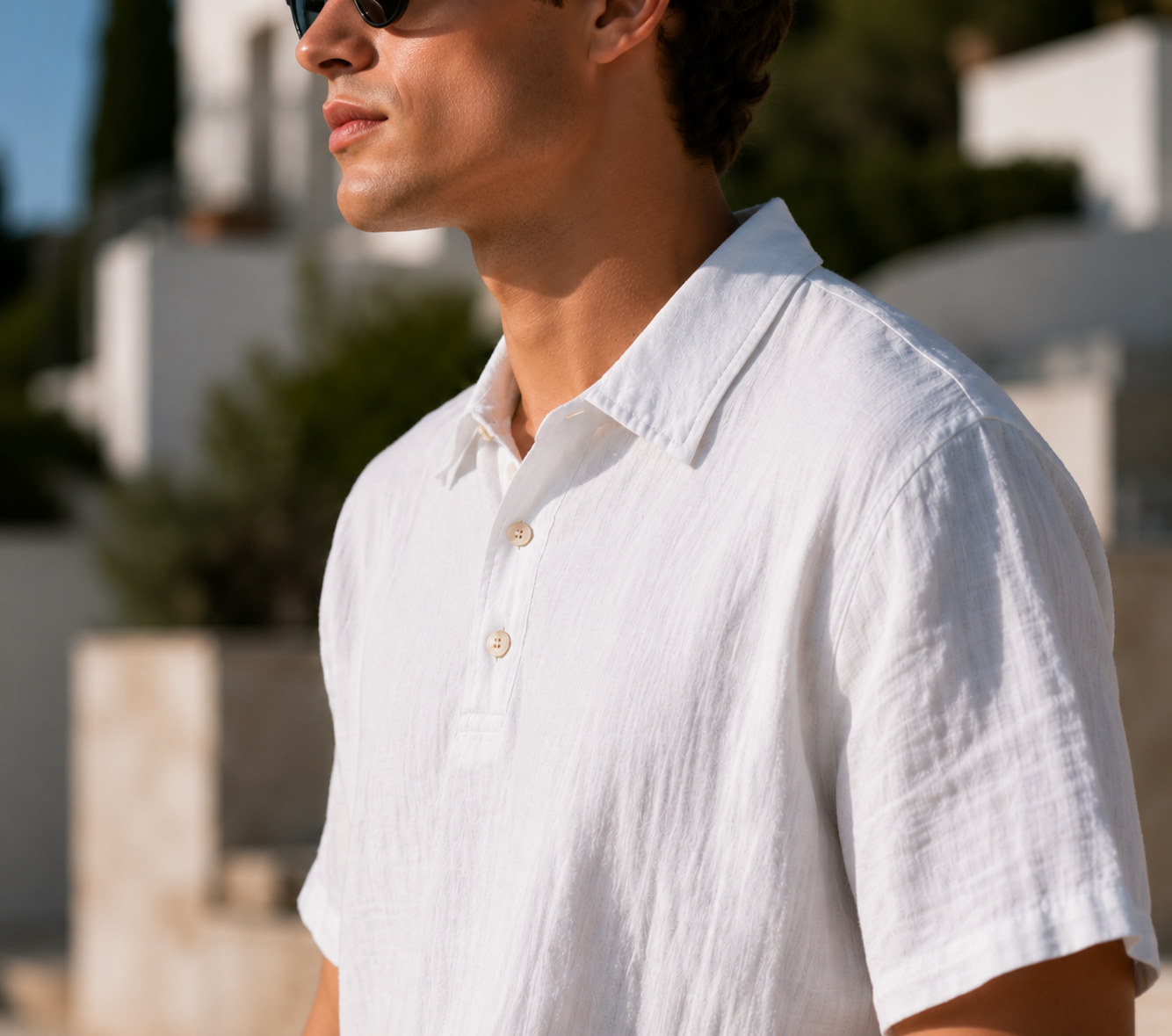 Linen Polo