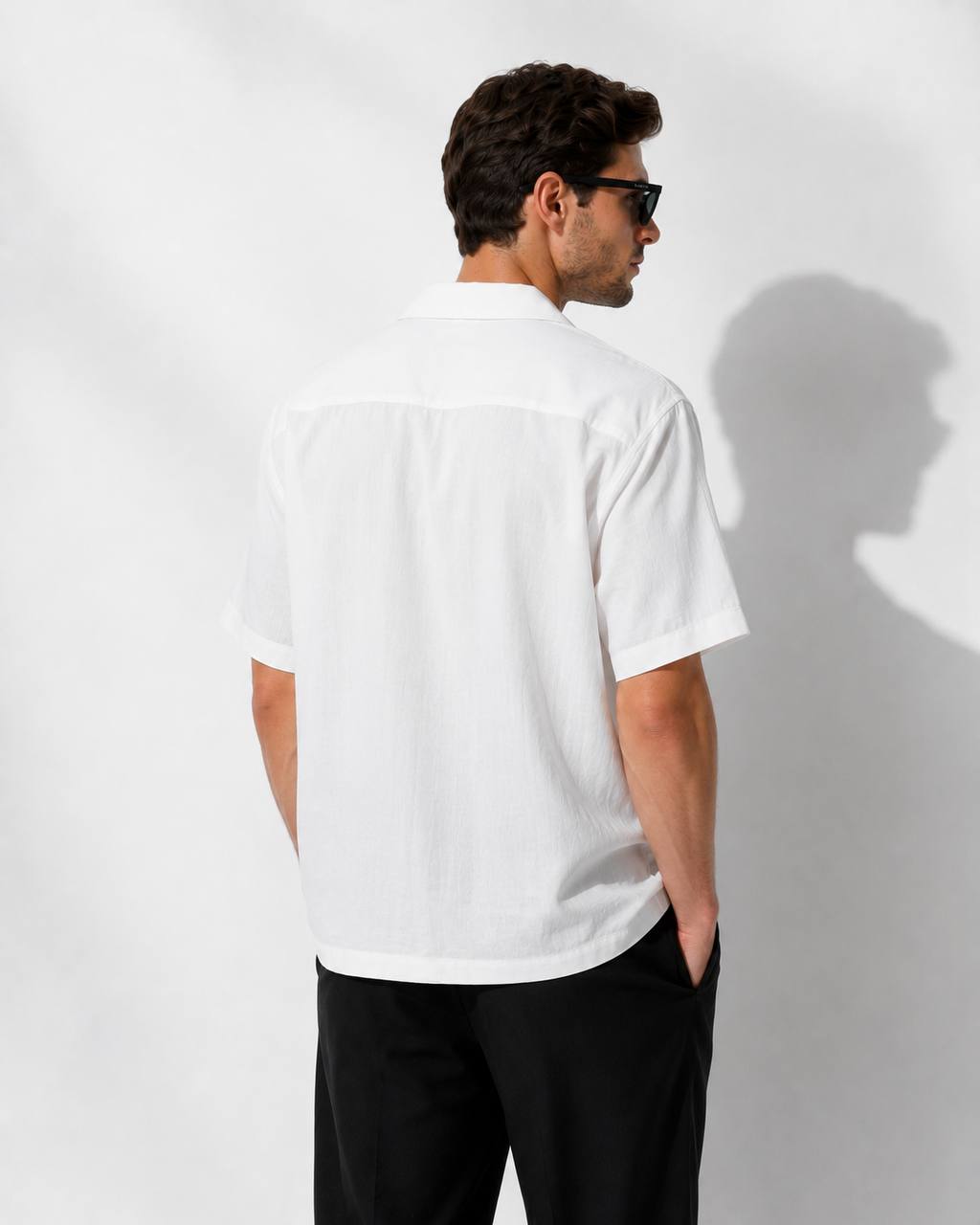 Riviera Pure Linen Camp Shirt
