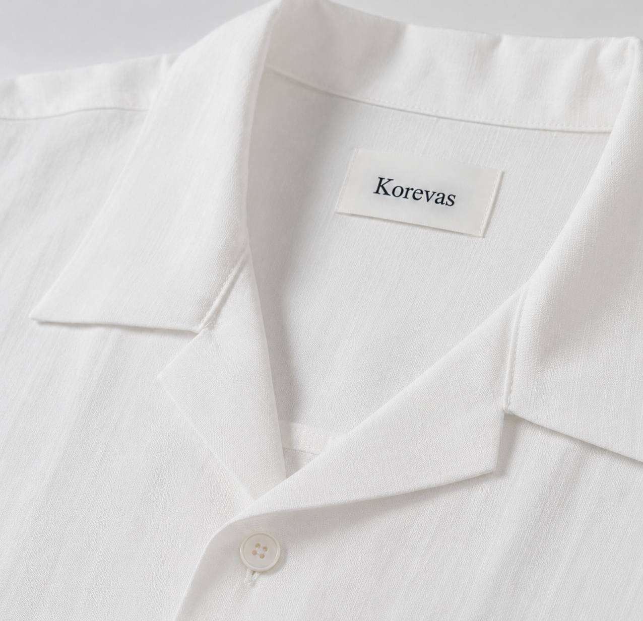 Riviera Pure Linen Camp Shirt